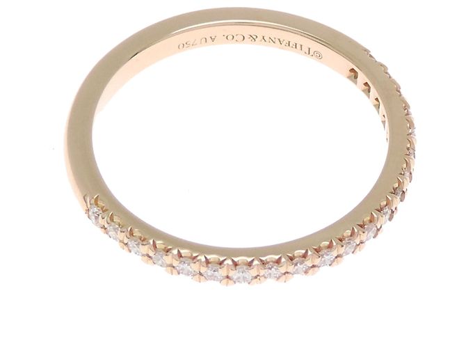 Autre Marque Tiffany & Co. Soleste Half Eternity Band Ring 0.17ct Diamant - Ansicht 3