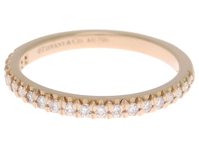 Autre Marque Tiffany & Co. Soleste Half Eternity Band Ring 0.17ct Diamant - Ansicht 4