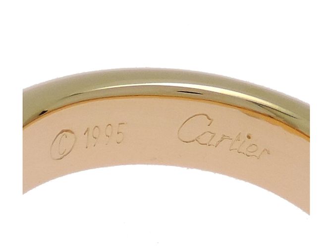 Anello da donna Cartier 750 in filo d'oro tricolore - vista 6