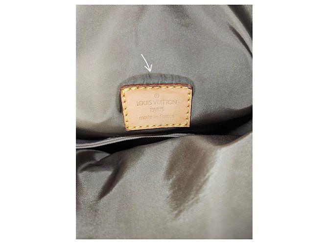 Louis Vuitton Citadin Schultertasche Grau Damier Geant Canvas - Ansicht 10