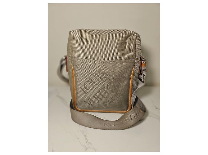 Louis Vuitton Citadin Schultertasche Grau Damier Geant Canvas - Ansicht 2