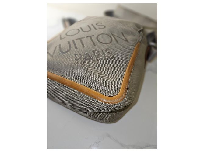 Louis Vuitton Citadin Schultertasche Grau Damier Geant Canvas - Ansicht 5