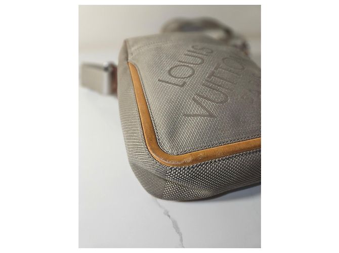 Louis Vuitton Citadin Schultertasche Grau Damier Geant Canvas - Ansicht 6