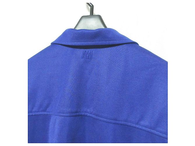 Camisa de Jersey com Colarinho Aberto Ami Paris - vista 5
