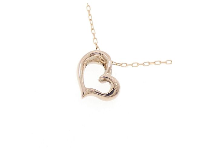 Autre Marque K10 Pink Gold Diamond Halskette - Ansicht 4