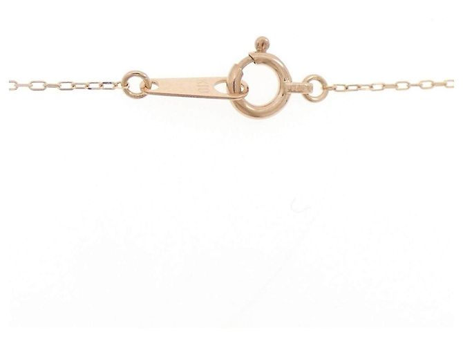 Autre Marque K10 Pink Gold Diamond Halskette - Ansicht 5