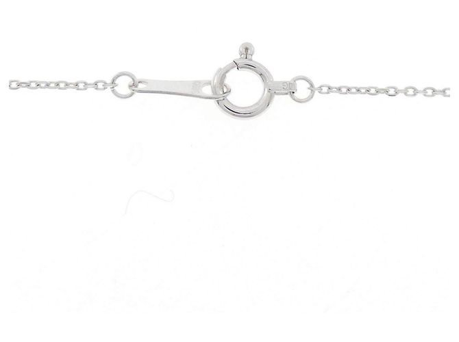 Autre Marque Collar Horseshoe Diamond en oro blanco Au750 - vista 5