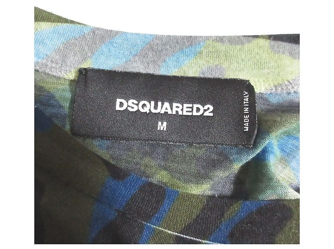 DSQUARED2 Leopard Camouflage Cotton T-shirt - view 4