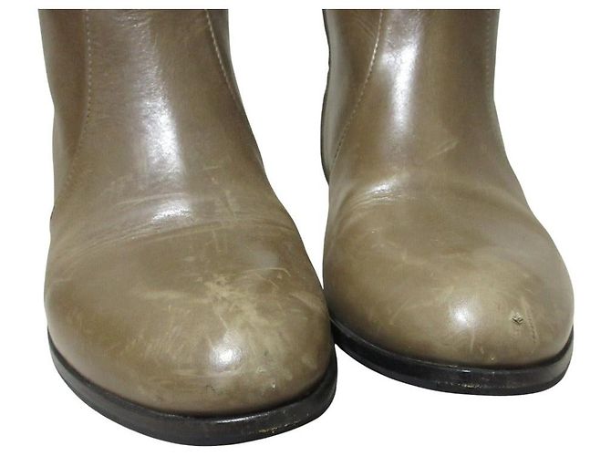 Prada Lederstiefel lang - Ansicht 6