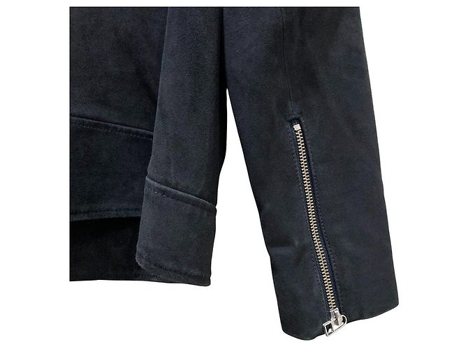 Theory luxe SILKY SUEDE NOB Suede Jacket - view 5