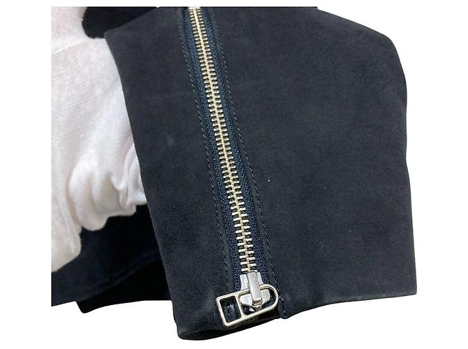 Theory luxe SILKY SUEDE NOB Suede Jacket - view 8