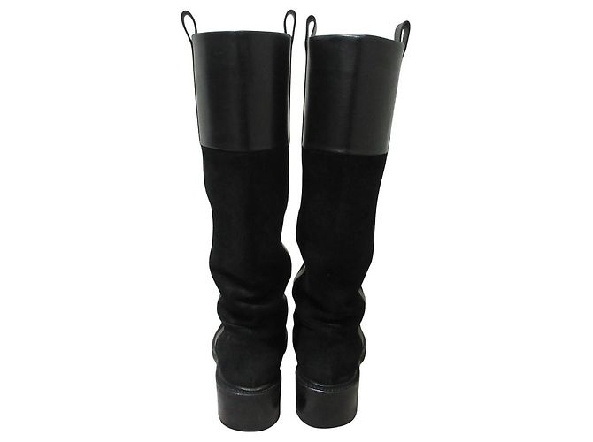 Autre Marque Botas longas de camurça Sartore - vista 3