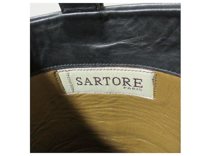 Autre Marque Botas longas de camurça Sartore - vista 4
