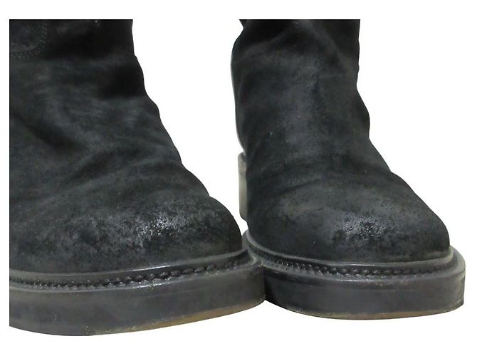 Autre Marque Botas longas de camurça Sartore - vista 6