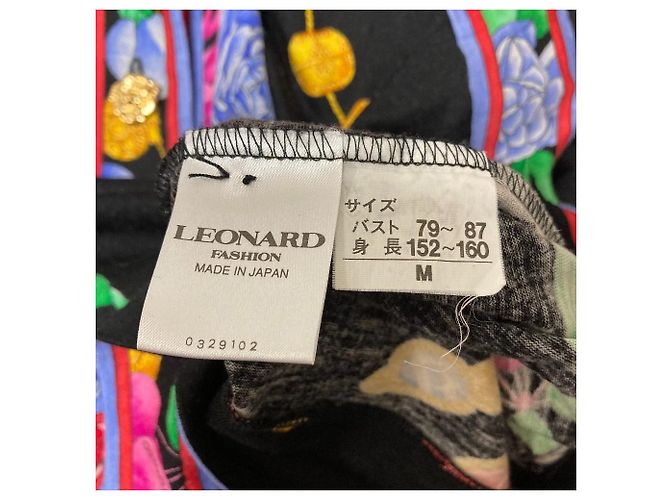 Cardigã de lã e seda com estampa floral LEONARD FASHION - vista 8