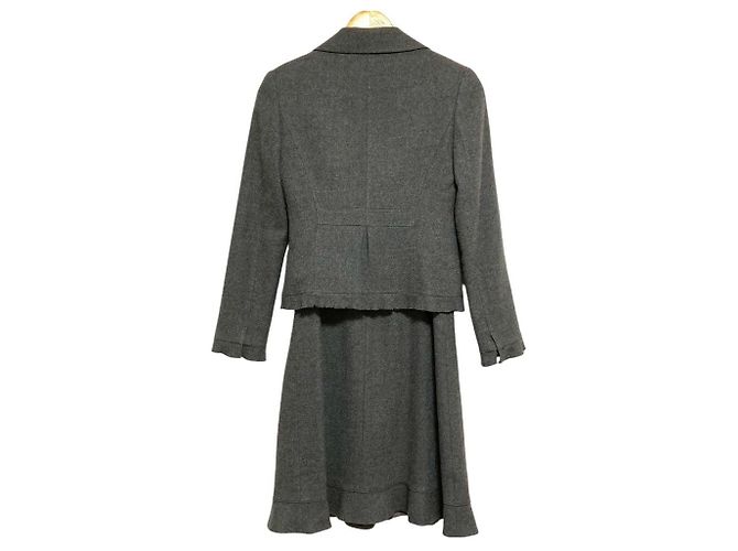 Autre Marque Courreges Wool Dress Jacket Ensemble - view 2