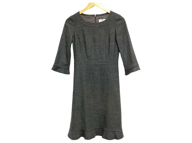 Autre Marque Courreges Wool Dress Jacket Ensemble - view 3
