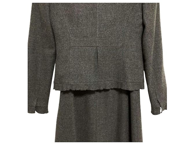 Autre Marque Courreges Wool Dress Jacket Ensemble - view 5