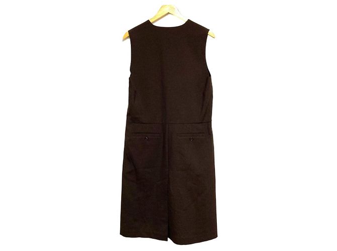 Autre Marque Margaret Howell HIGH TWIST WOOL ärmelloses Kleid - Ansicht 2