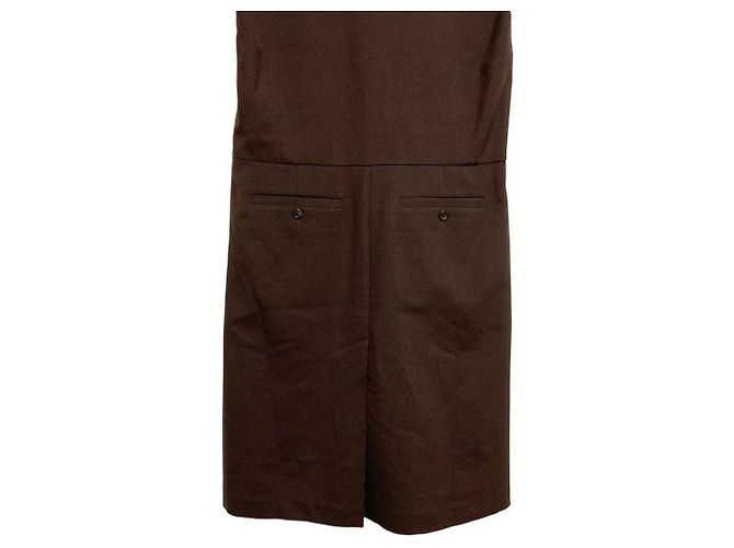 Autre Marque Margaret Howell HIGH TWIST WOOL ärmelloses Kleid - Ansicht 4