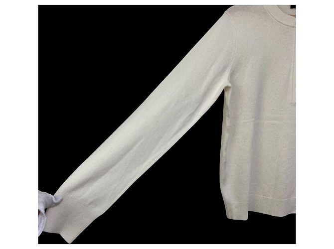 Theory CASHMERE BTN PLKT HENLEY Maille en cachemire - vue 4