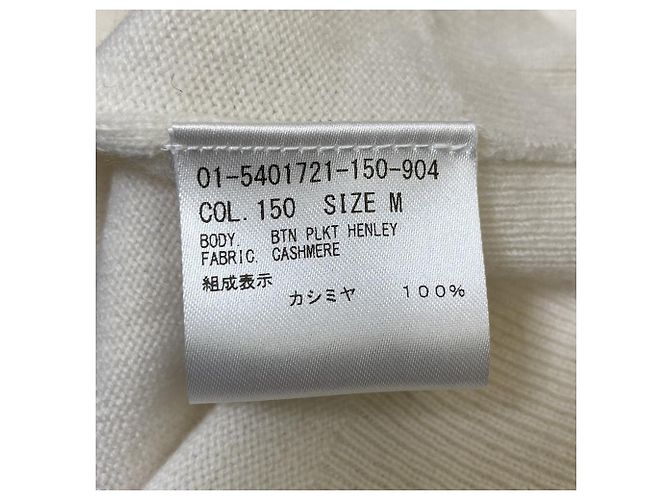 Theory CASHMERE BTN PLKT HENLEY Maille en cachemire - vue 7