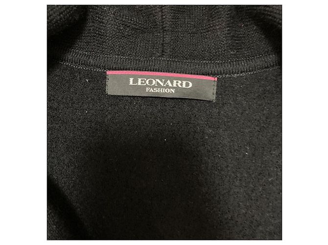 Abrigo de lana y piel de zorro LEONARD FASHION - vista 5