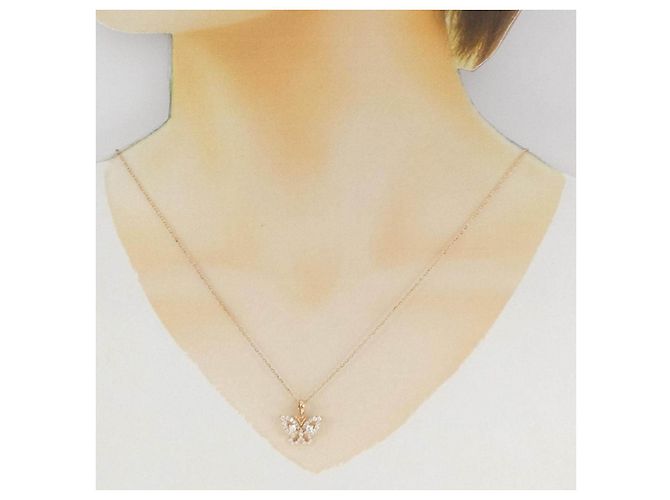 Autre Marque Collar de Diamantes Mariposa 750PG - vista 6