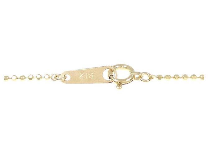 Autre Marque Collana Trifoglio Diamanti Tre Colori Au750 - vista 5