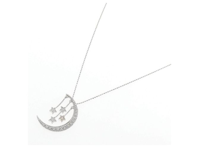 Autre Marque Au750 Moon Star Diamond Halskette - Ansicht 2