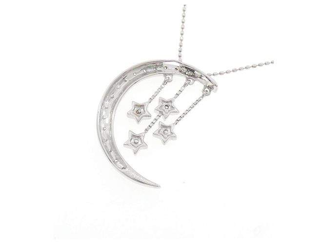 Autre Marque Au750 Moon Star Diamond Halskette - Ansicht 4