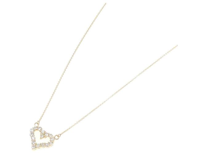 Autre Marque Au750 Herz-Diamant-Halskette - Ansicht 2