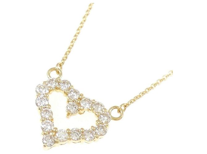 Autre Marque Au750 Herz-Diamant-Halskette - Ansicht 3