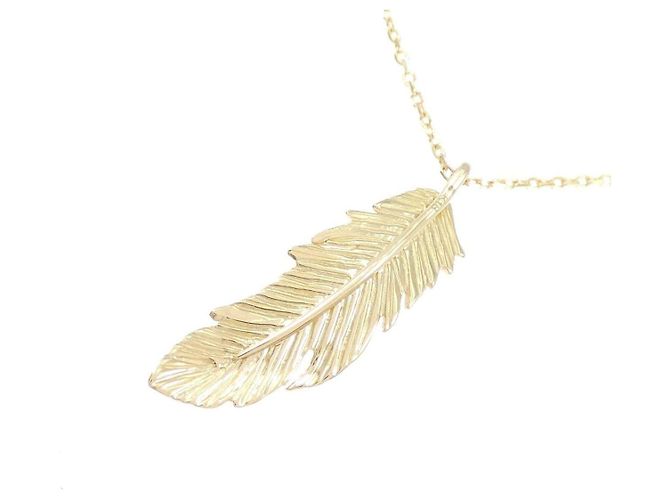 Autre Marque Collar de Pluma Au750 - vista 3