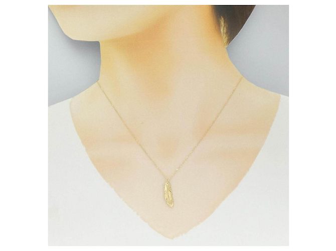 Autre Marque Collar de Pluma Au750 - vista 6
