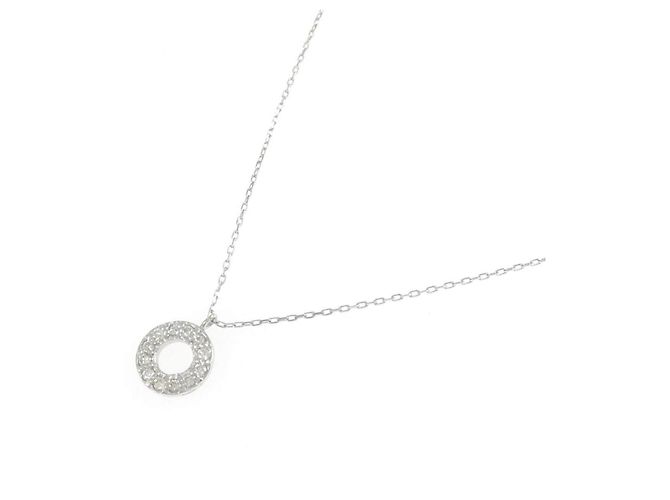 Autre Marque Collar de Pt850 con diamantes - vista 2