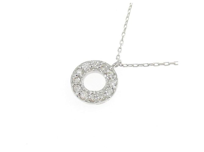Autre Marque Collar de Pt850 con diamantes - vista 3