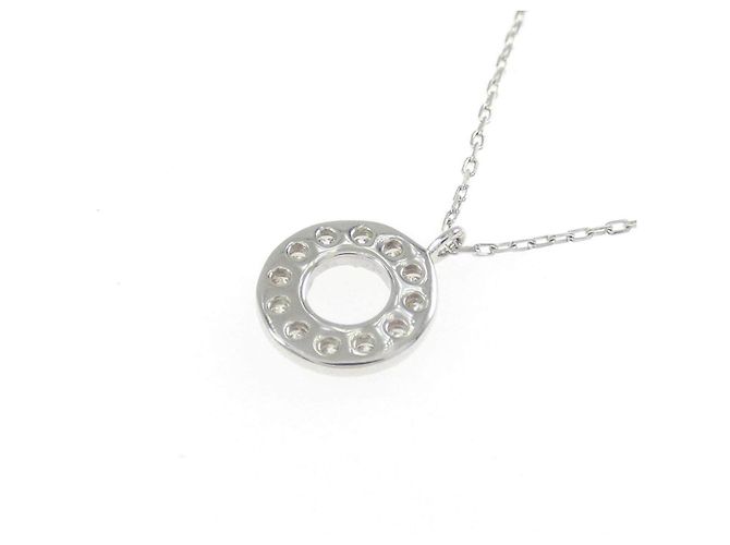Autre Marque Collar de Pt850 con diamantes - vista 4