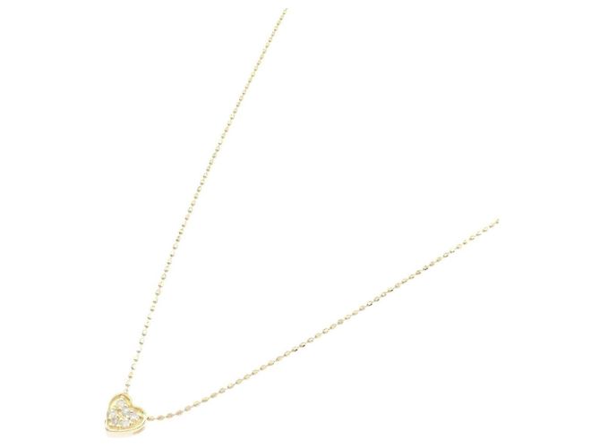 Autre Marque Collana Cuore con Diamanti Au750 - vista 2