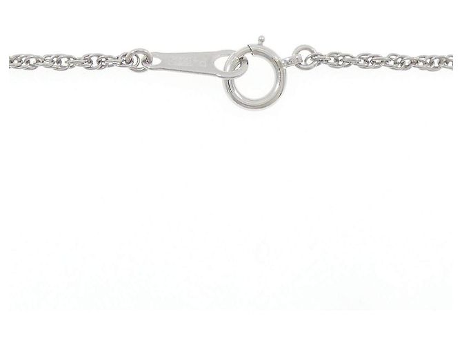 Autre Marque Collana in platino con smeraldi e diamanti - vista 5