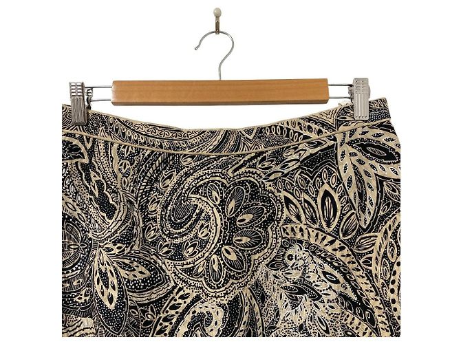 Falda de jacquard paisley Leonard Fashion - vista 3