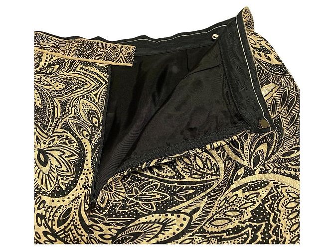 Falda de jacquard paisley Leonard Fashion - vista 4