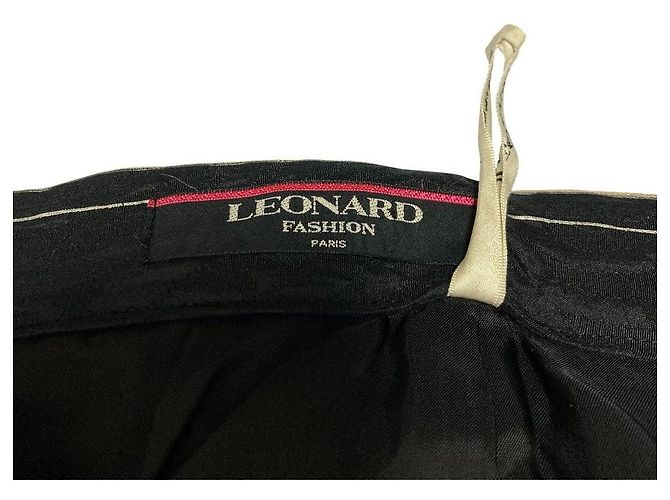 Falda de jacquard paisley Leonard Fashion - vista 6