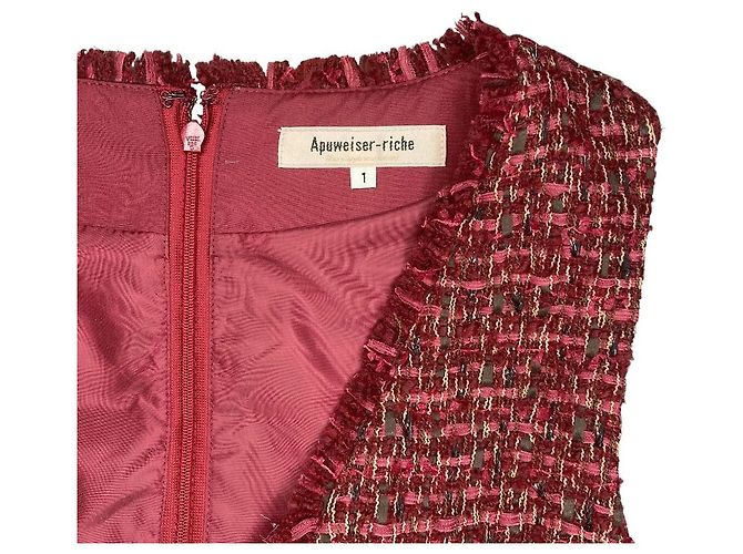 Autre Marque Apuweiser-riche Tweed-Kleid - Ansicht 3
