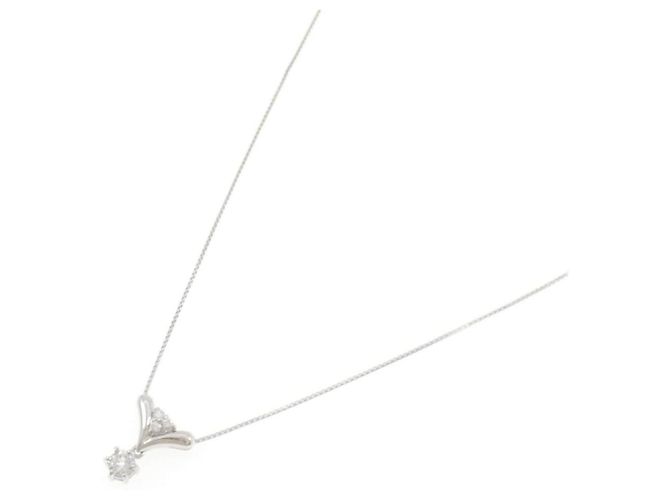 Autre Marque Diamantenhalskette PT900 PT850 - Ansicht 2