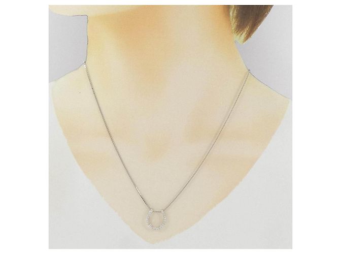 Autre Marque Collar Horseshoe Au750 Diamantes - vista 6