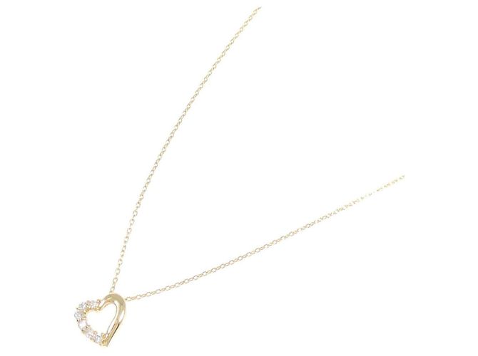 Autre Marque Collana Cuore con Diamanti Au750 - vista 2
