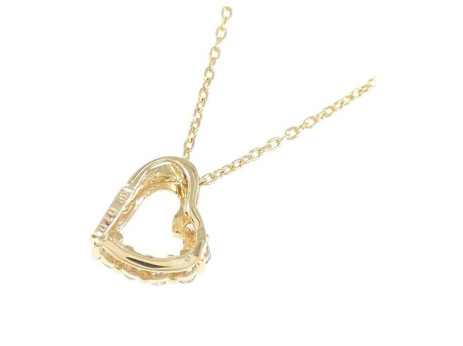 Autre Marque Collana Cuore con Diamanti Au750 - vista 4