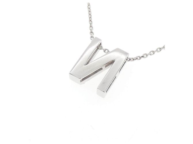 Autre Marque Collana Iniziale N in Diamanti Au750 - vista 4
