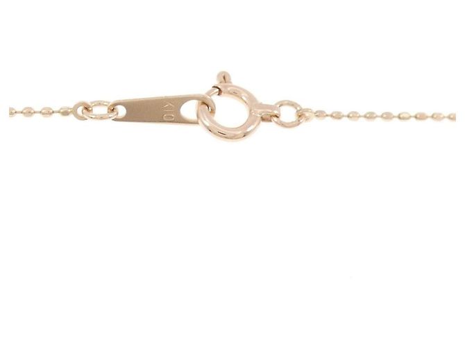 Autre Marque Collar de oro rosa K10 y diamantes - vista 5